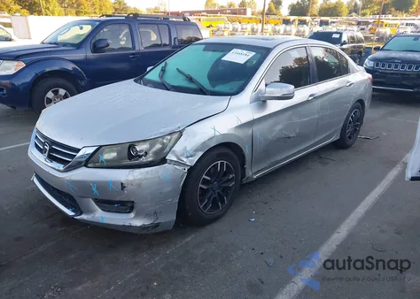 2014 Honda Accord Ex из США, поврежденный, VIN 1HGCR2F70EA227386